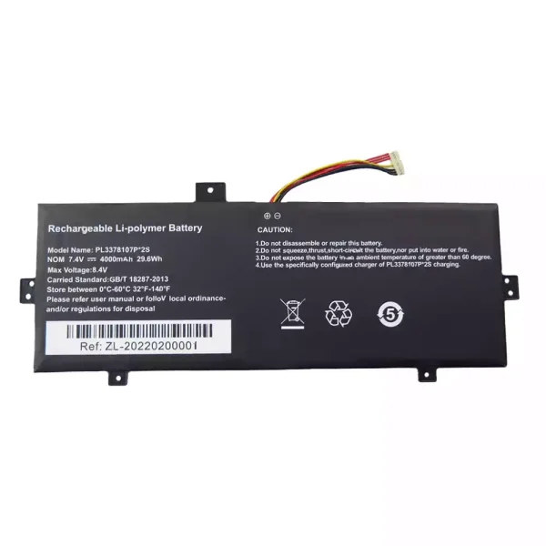 Batterij laptop accu voor PL3378107*2S PL3378107P*2S - Afbeelding 2