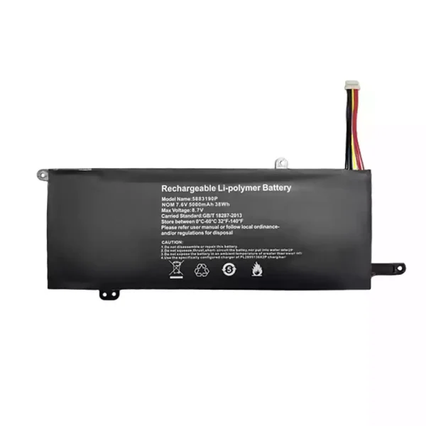 Batterij laptop accu voor F152G-ZC-5095-4125 WTL-5883190P-2S 5883190P