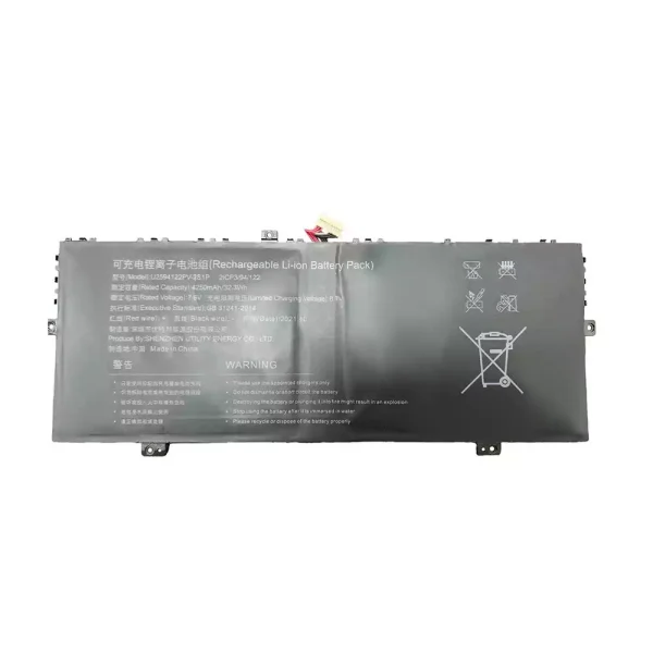 Batterij laptop accu voor U2594122PV-2S1P JUMPER EZbook x3 air