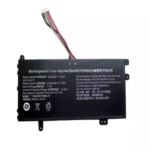 Batterij laptop accu voor AEC656371-3S1P