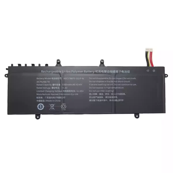 Batterij laptop accu voor AEC578870-3S1P AEC578870-3S1P-N