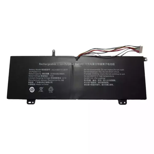 Batterij laptop accu voor AEC4563113-2S1P AEC4563113-2S1P-N - Afbeelding 3