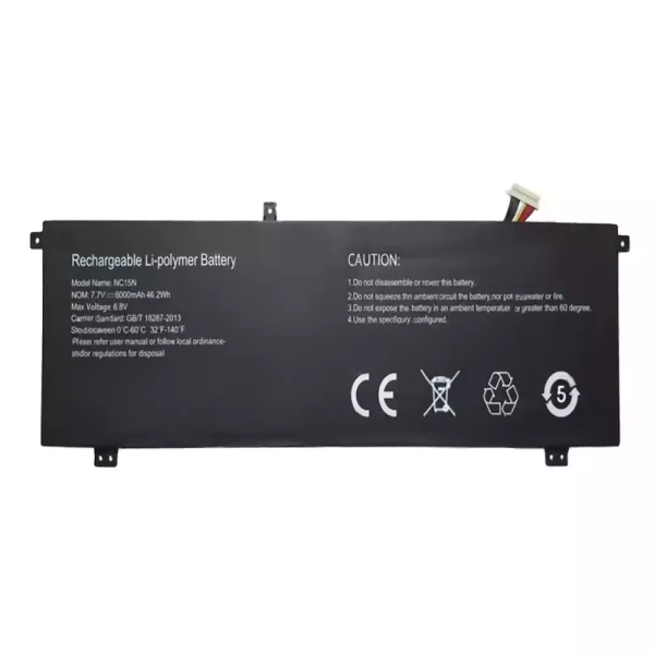 Batterij laptop accu voor NC15N