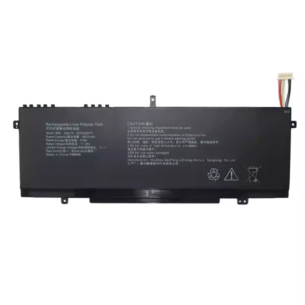 Batterij laptop accu voor 458274