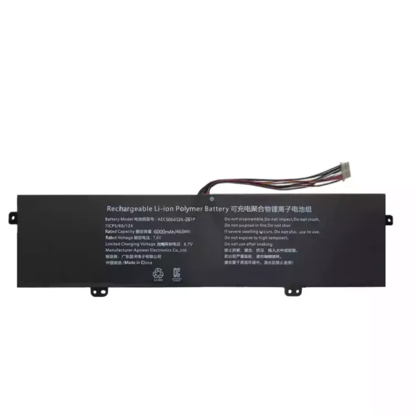 Batterij laptop accu voor AEC5064124-2S1P-N - Afbeelding 3