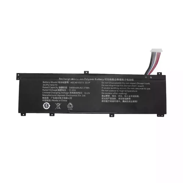 Batterij laptop accu voor AEC4810373-3S1P