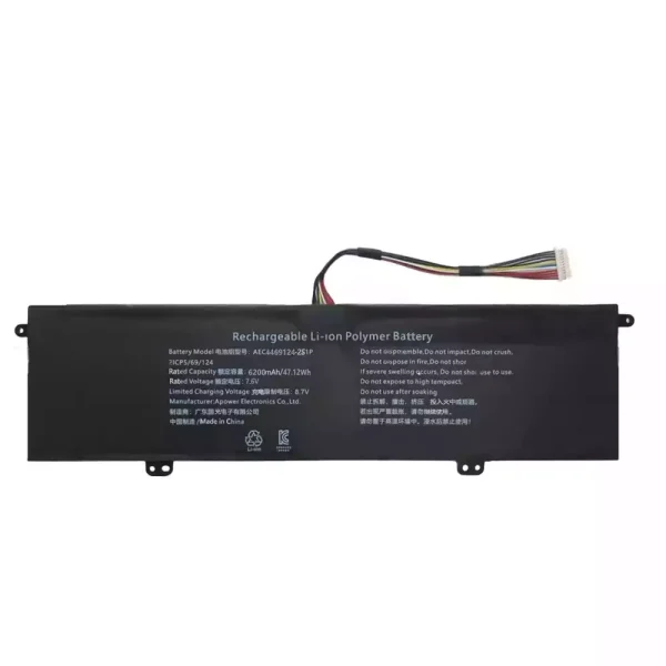 Batterij laptop accu voor AEC4469124-2S1P - Afbeelding 2