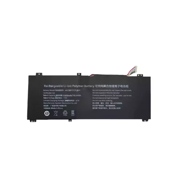 Batterij laptop accu voor AEC4381117-2S1P