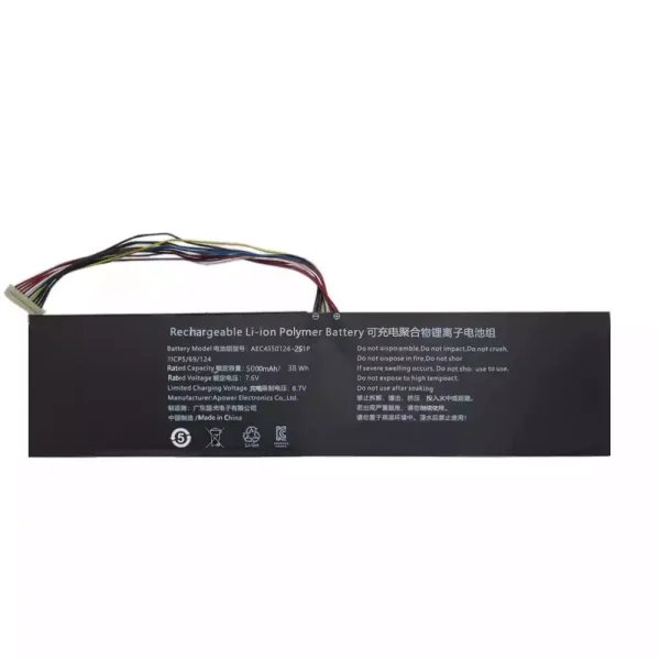 Batterij laptop accu voor AEC4359124-2S1P