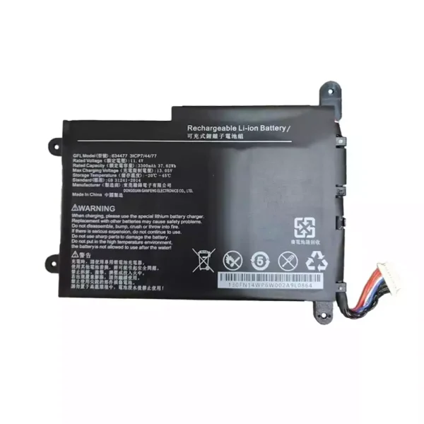 Batterij laptop accu voor 634477