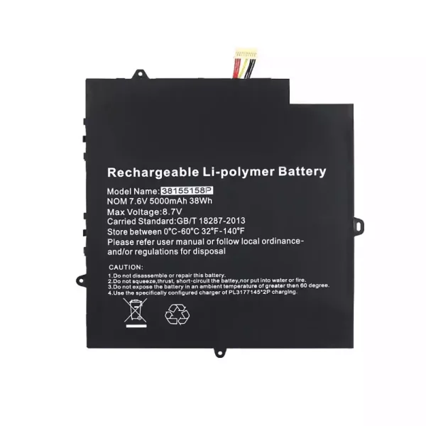 Batterij laptop accu voor 38155158P Jumper EZBook X4 Pro