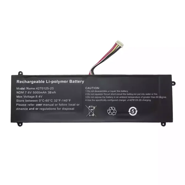 Batterij laptop accu voor 4270125-2S