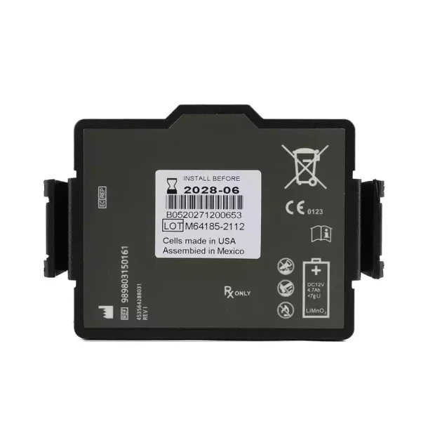 Vervangende accu voor Philips HeartStart FR3 AED 989803150161 453564594921