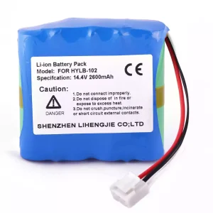 Vervangende accu voor Mindray HYLB-102,18287-2000,TWSLB-005,JHOTA-99K-00,022-000040-00,DECG-03A MEC-03 18287-2000