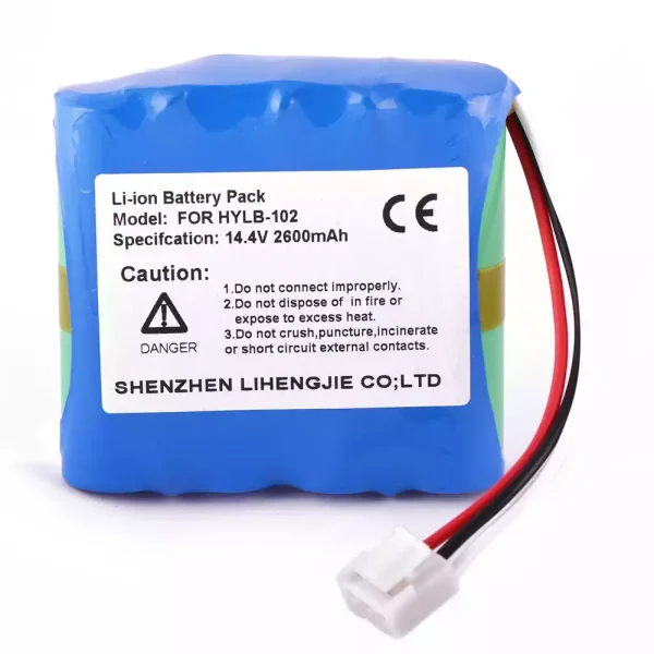 Vervangende accu voor Mindray HYLB-102,18287-2000,TWSLB-005,JHOTA-99K-00,022-000040-00,DECG-03A MEC-03 18287-2000