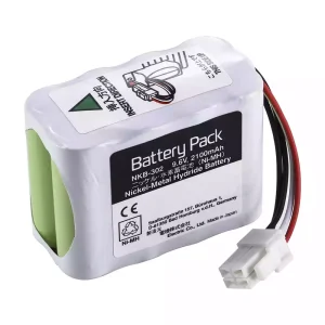 Vervangende accu voor NKB-302 X064,Nihon Kohden OPV-1500 OPV-1500K