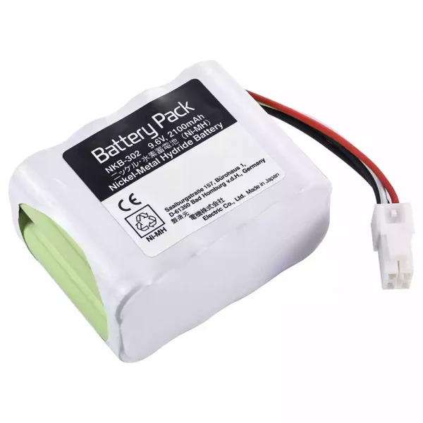 Vervangende accu voor NKB-302 X064,Nihon Kohden OPV-1500 OPV-1500K - Afbeelding 2