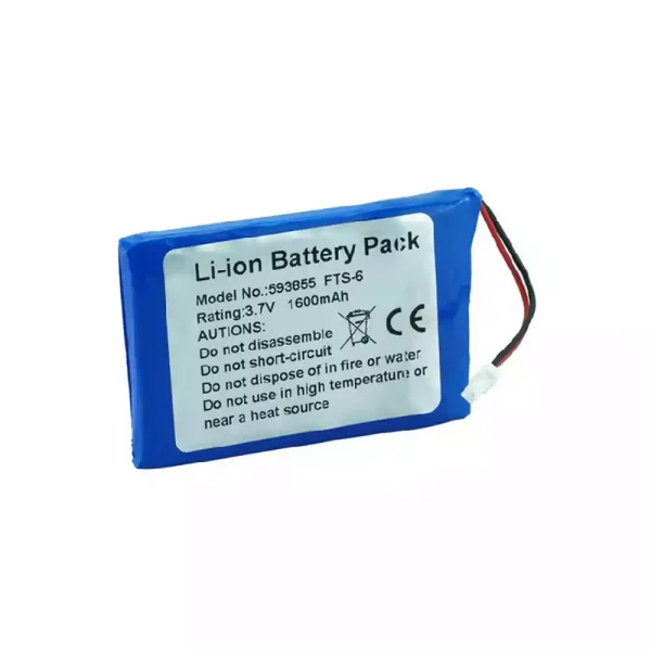 Vervangende accu voor EDAN 593855 1ICP6/39/55 FTS-3 FTS-6 - Afbeelding 3