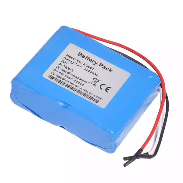 Vervangende accu voor KD880 - Afbeelding 3
