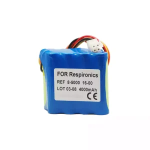 Vervangende accu voor 8-5000 16-00,RESPIRONICS BiPAP Focus Ventilator