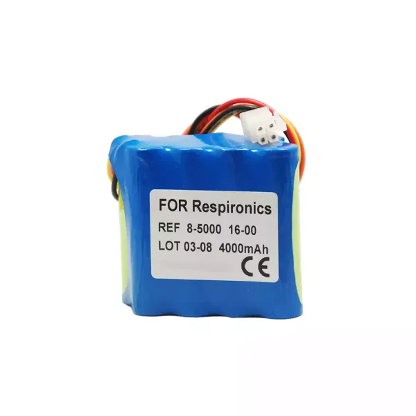 Vervangende accu voor 8-5000 16-00,RESPIRONICS BiPAP Focus Ventilator