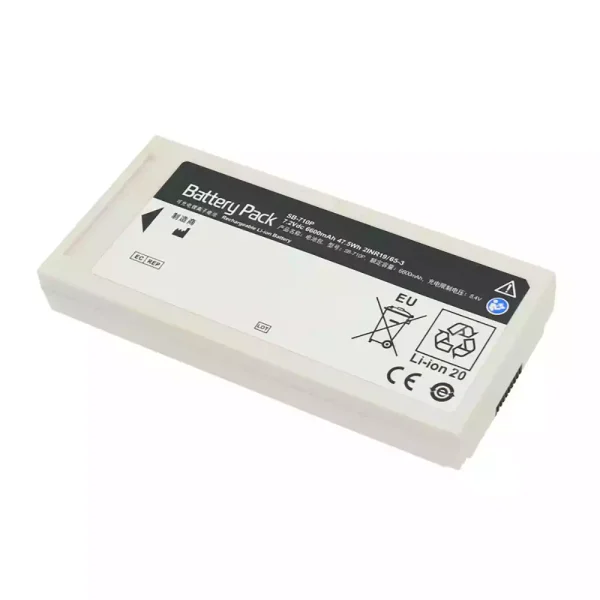Vervangende accu voor KOHDEN SB-710P M2IN19/65-3