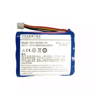 Vervangende accu voor COMEN 022-000092-00 COMEN H3