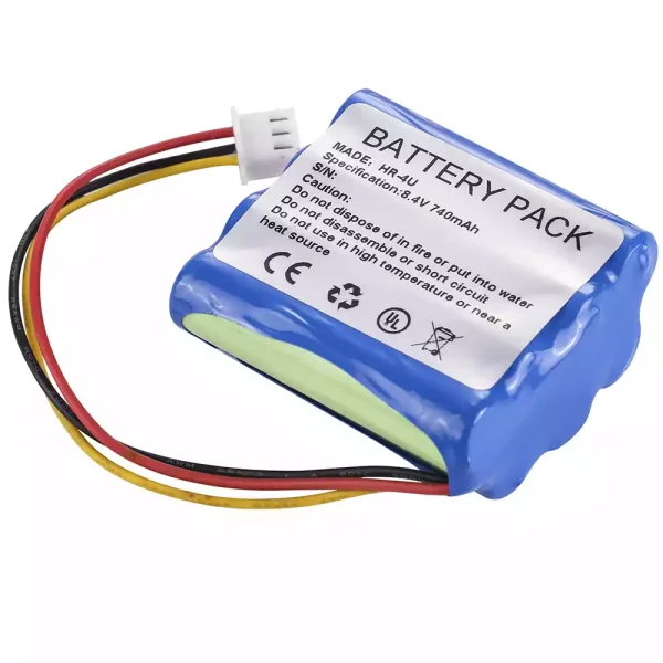 Vervangende accu voor Vocastim trainer HR-AAA4U-1000-F3+F4,PA-A2743-R003 - Afbeelding 3