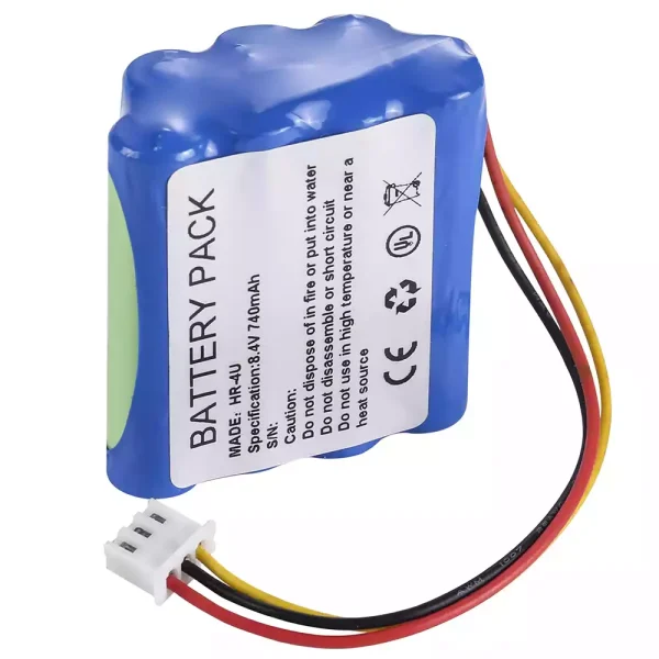 Vervangende accu voor Vocastim trainer HR-AAA4U-1000-F3+F4,PA-A2743-R003 - Afbeelding 4