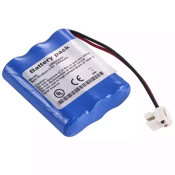 Vervangende accu voor B.Braun casmed 3/N600AAK NI-AA2000MAH - Afbeelding 2