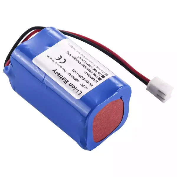 Vervangende accu voor Carewell ECG-1103 - Afbeelding 2