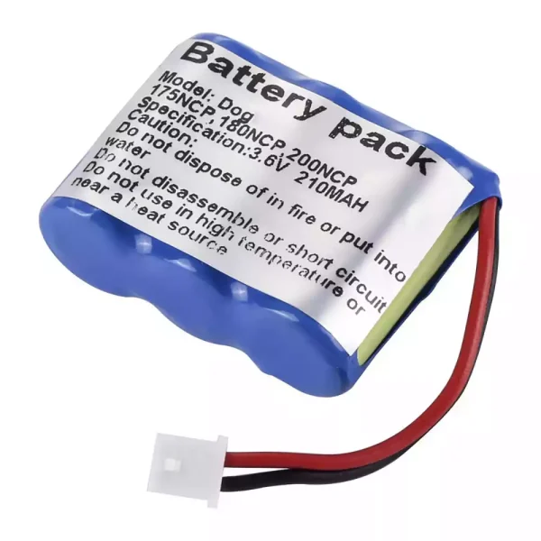 Vervangende accu voor Dogtra 175NCP,180NCP,200NCP,202NCP,210NCP,22000NCP,EF-3000,YS-500 Collar,BP20R,35AAAH3BMX - Afbeelding 2