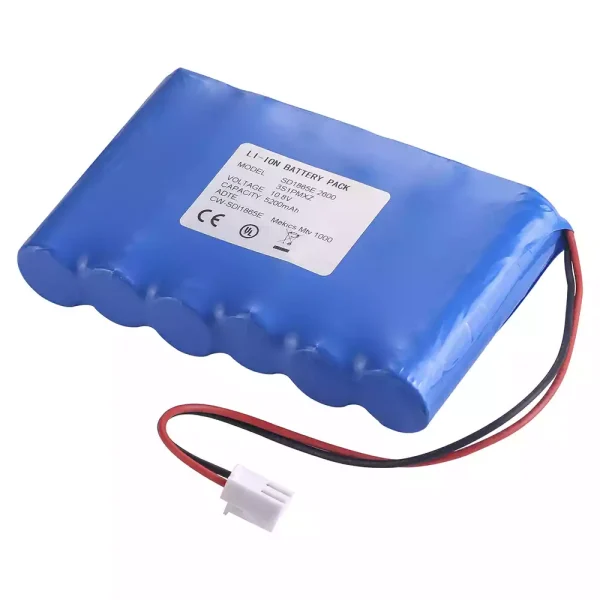 Vervangende accu voor SDI1865E,MEKICS MTV1000 Transport Ventilator - Afbeelding 3