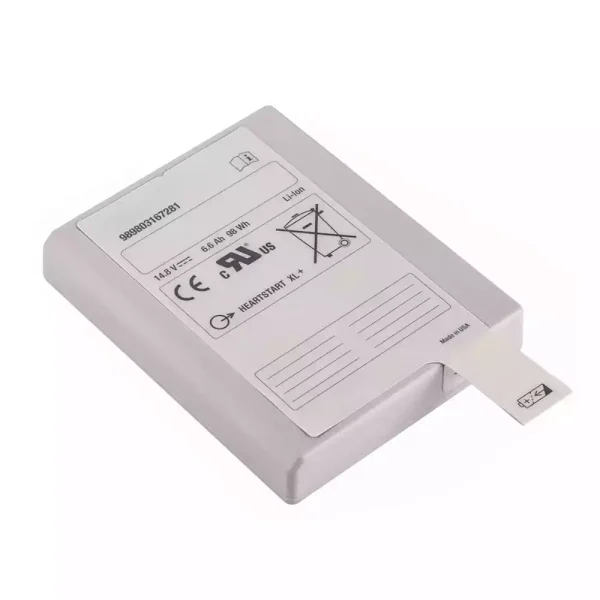 Vervangende accu voor Philips HEARTSTART XL+ 989803167281