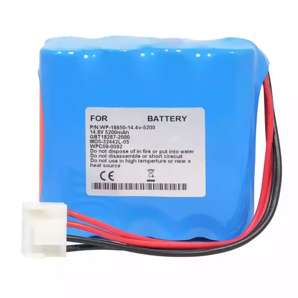 Vervangende accu voor CONTEC ECG-1112 ECG-1114 M05-32442L-0 ECG1201 ECG1201G