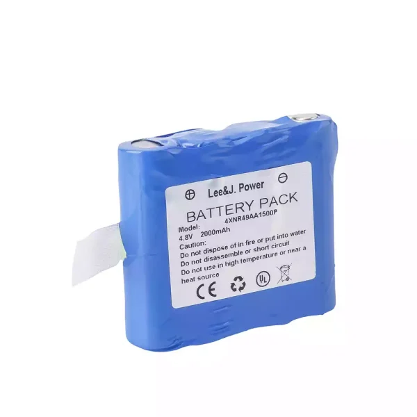 Vervangende accu voor EDAN 4XNR49AA1500P H100B CS-01 - Afbeelding 2