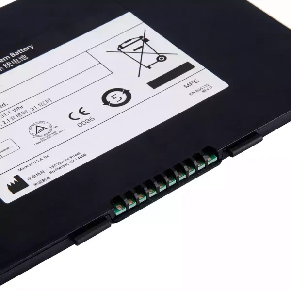 Vervangende accu voor CARESTREAM 441400052 P/N8G5132 DRX-1 - Afbeelding 3