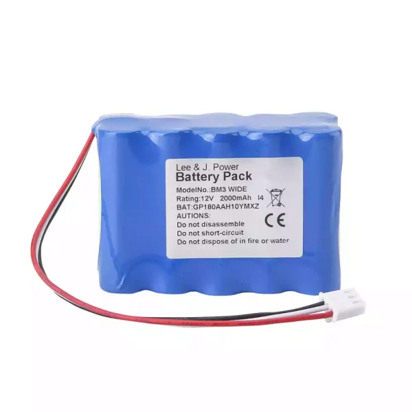 Vervangende accu voor Korea Bionet BM3 WIDE GP180AAH10YMXZ