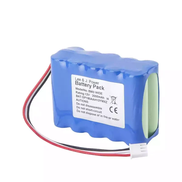 Vervangende accu voor Korea Bionet BM3 WIDE GP180AAH10YMXZ - Afbeelding 4