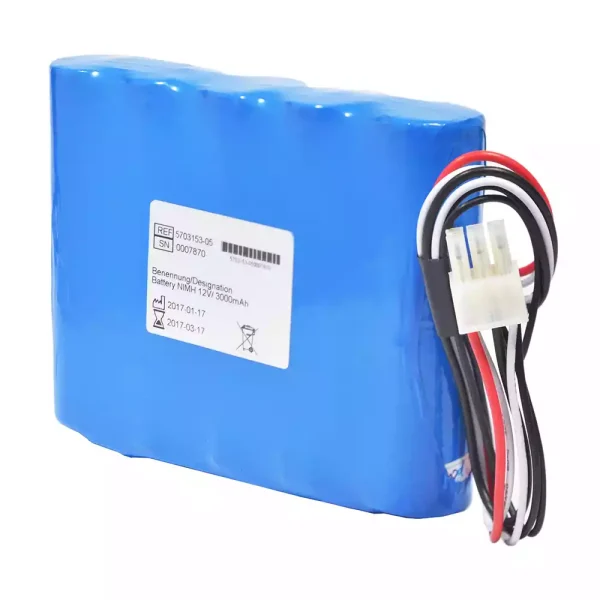 Vervangende accu voor Carina NIV Ventilator OM11759 5703153-05 - Afbeelding 2