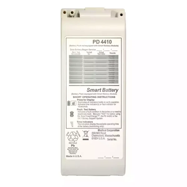 Vervangende accu voor Zoll PD1400 PD1600 PD1700 PD2000