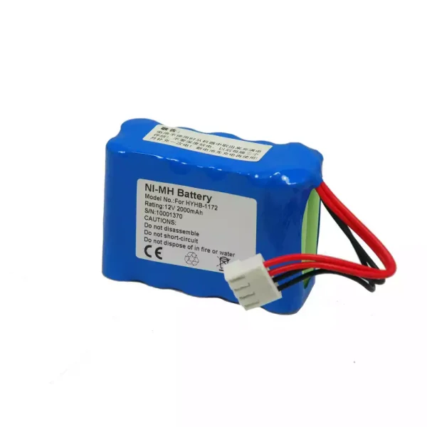 Vervangende accu voor 3ray ECG-1A,ECG-3A,ECG-2201,ECG-2201G,ECG-2303B,ECG-3303B - Afbeelding 2