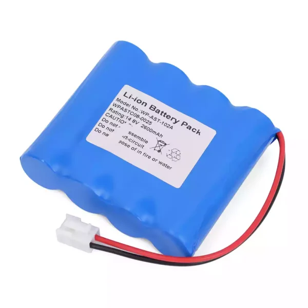 Vervangende accu voor WP-AST-102A,WPASTC08-0025,Osen ECG-8112
