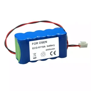 Vervangende accu voor OSEN ECG-8110 ECG-8110A ECG-8130A