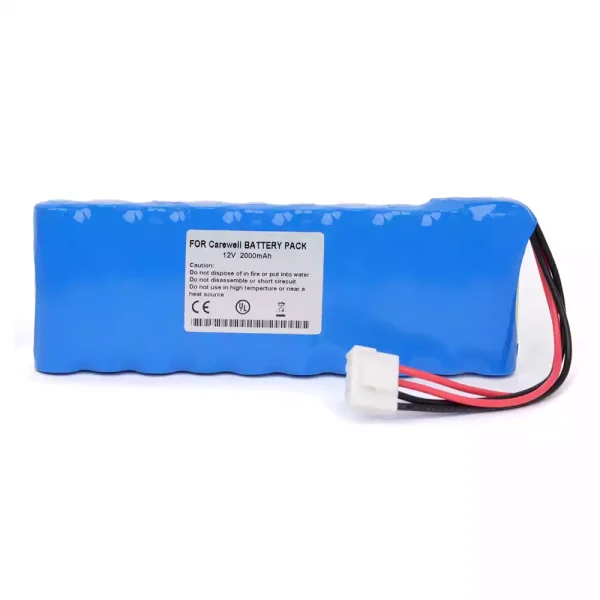 Vervangende accu voor Carewell ECG-1101,ECG-1101B,ECG-1101G