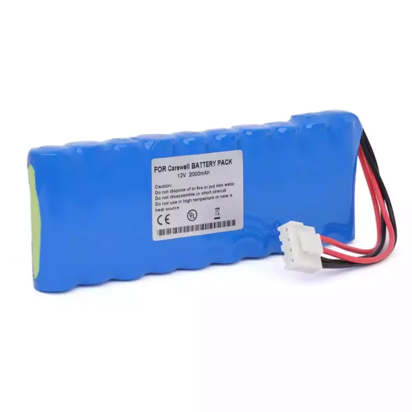 Vervangende accu voor Carewell ECG-1101,ECG-1101B,ECG-1101G - Afbeelding 2