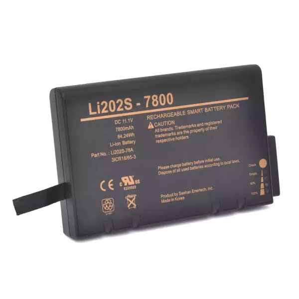 Vervangende accu voor Spacelabs mCare300 mCare300D - Afbeelding 2