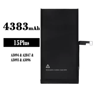 Originele accu A3039 voor iPhone 15 plus