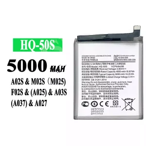 Originele accu HQ-50S voor Samsung A02S/M02S/M025/F02S/A025/A03S/A037/A027