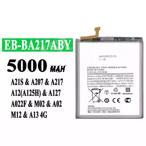 Originele accu EB-BA217ABY voor Samsung A21S/A207/A217/A12(A125H)/A127/A022F/M02/A02/M12/A13 4G